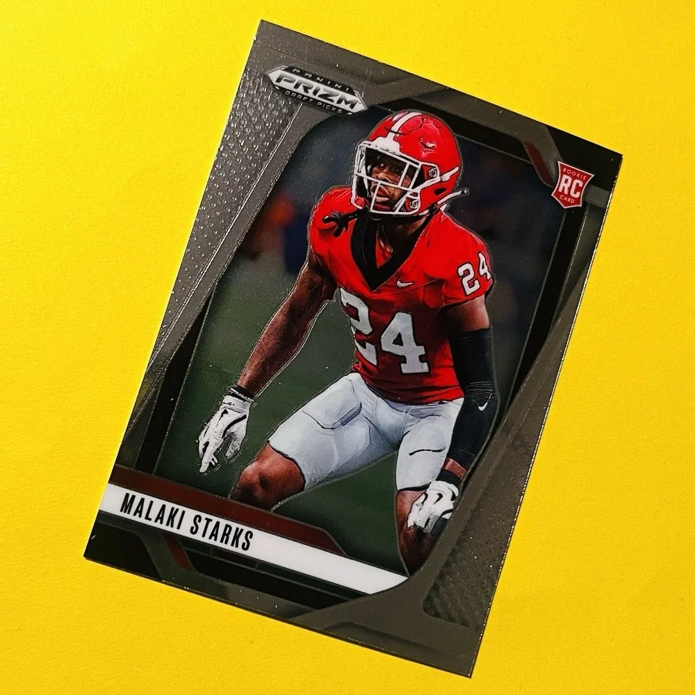 2025 Panini Prizm Draft Picks Malaki Starks Rookie RC #32 Georgia Bulldogs